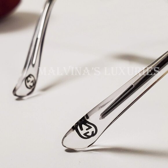 GUCCI SUNGLASSES GG0501S 007 MENS SILVER METAL AVIATOR INTERLOCKING G LOGO - Picture 5 of 7